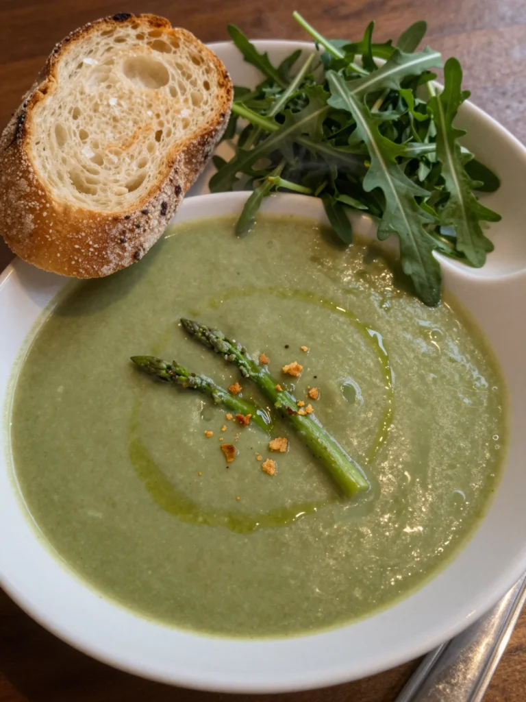 Asparagus Mint Soup