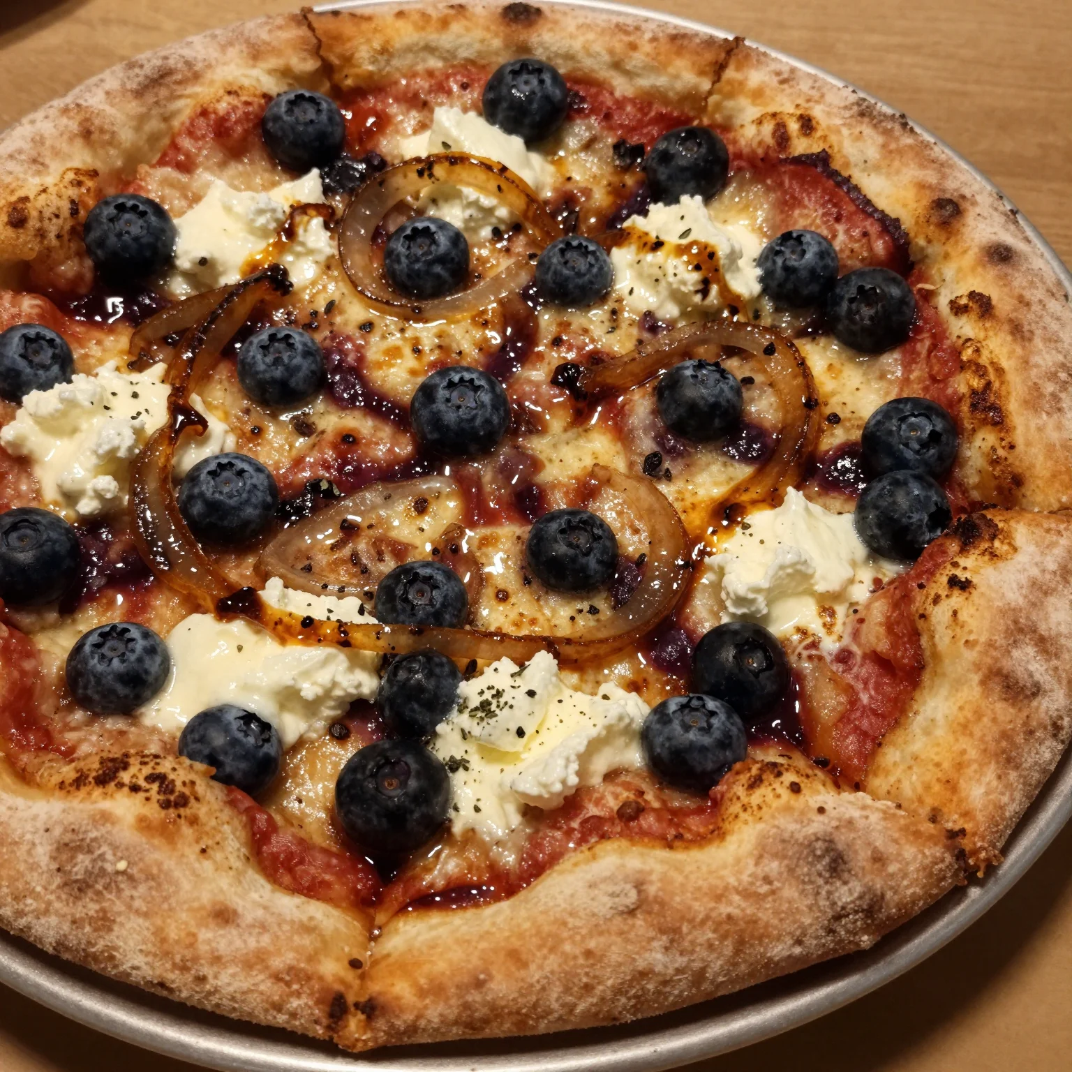 Blueberry Balsamic Pizza