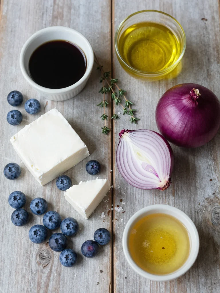 Blueberry Balsamic Pizza