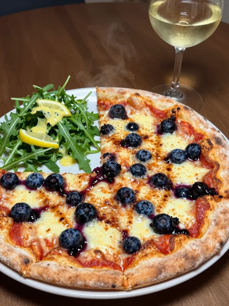 Blueberry Balsamic Pizza