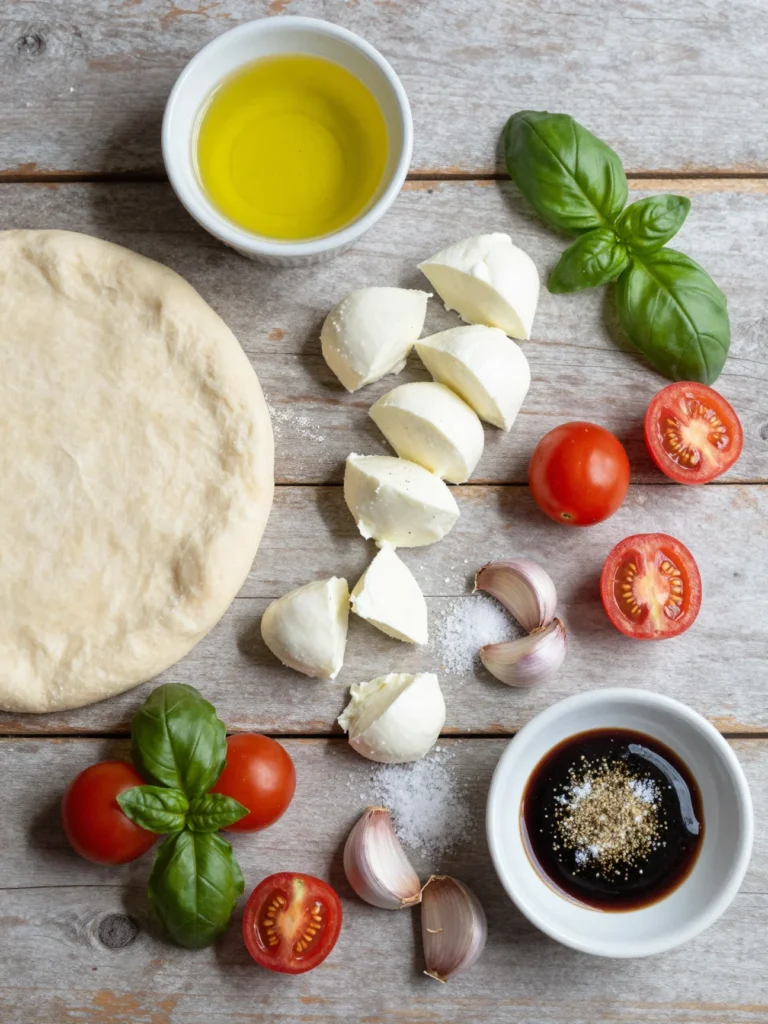 Caprese Skillet Pizza