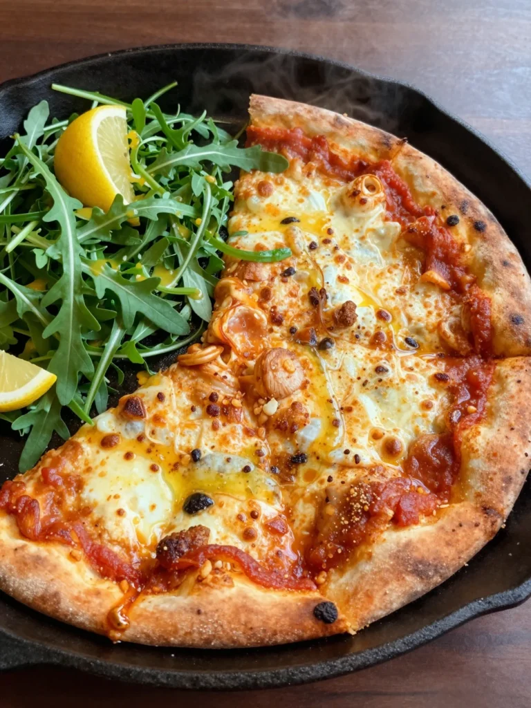 Caprese Skillet Pizza