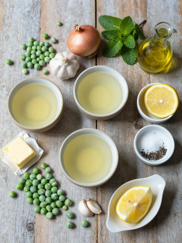 Chilled Pea Soup