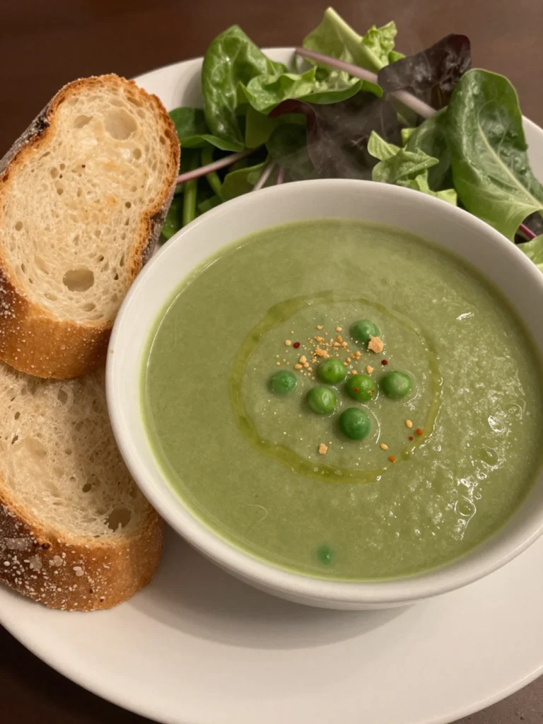 Chilled Pea Soup