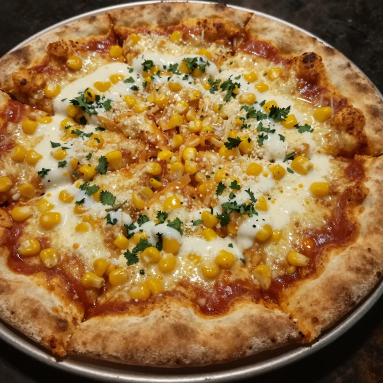 Corn Elote Pizza