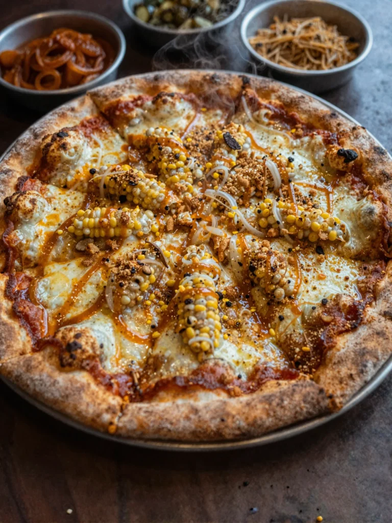 Corn Elote Pizza