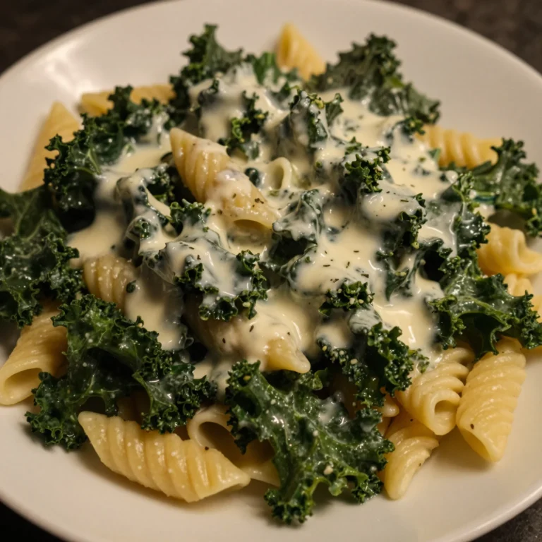 Creamy Kale Pasta Salad