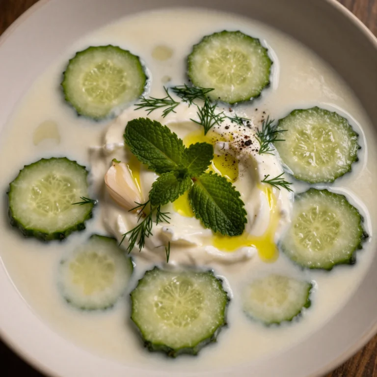 Cucumber Yogurt Soup