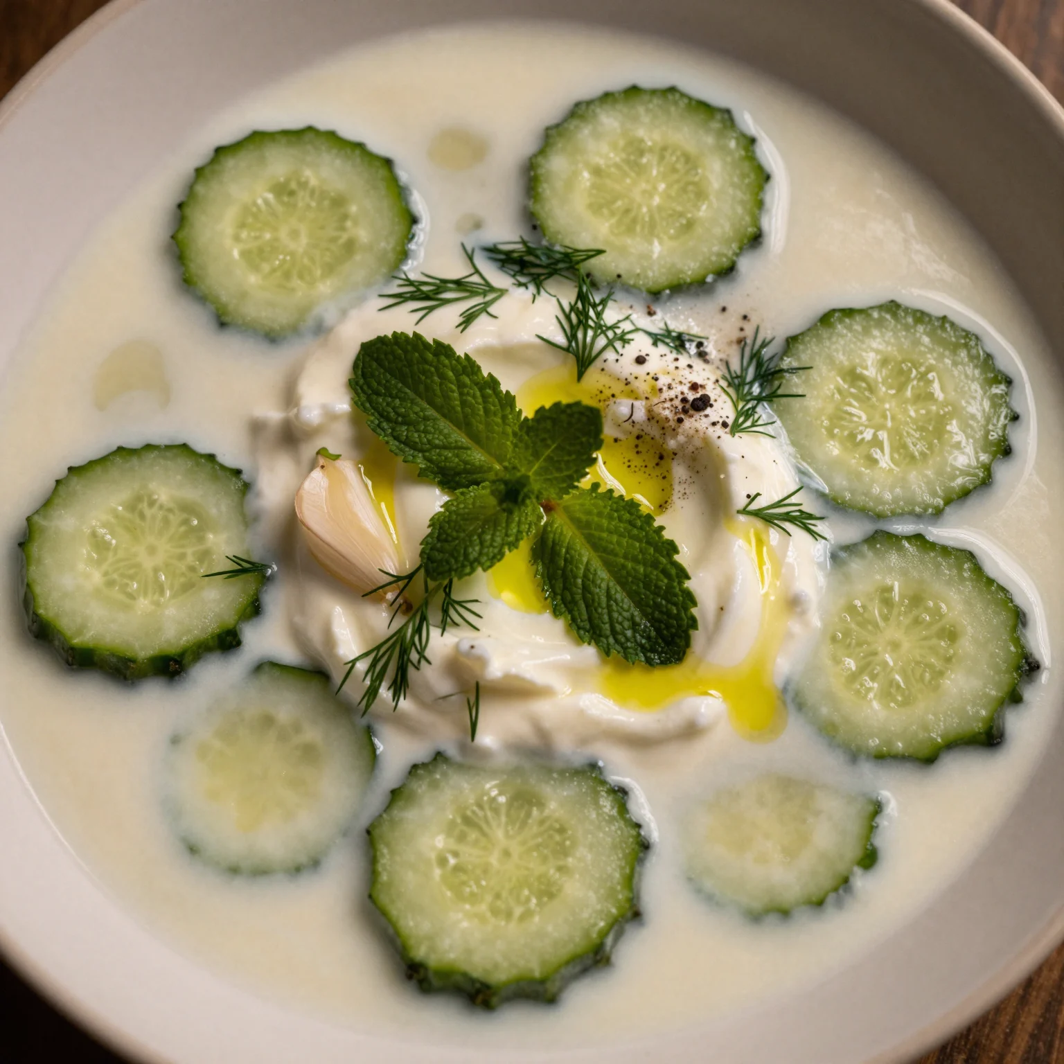 Cucumber Yogurt Soup