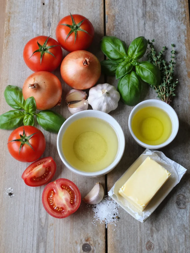Fresh Herb Tomato Soup