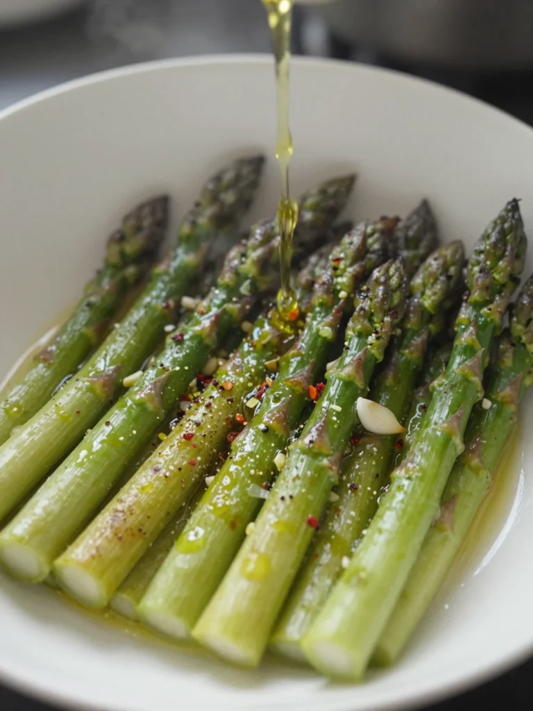 Grilled Asparagus Pizza