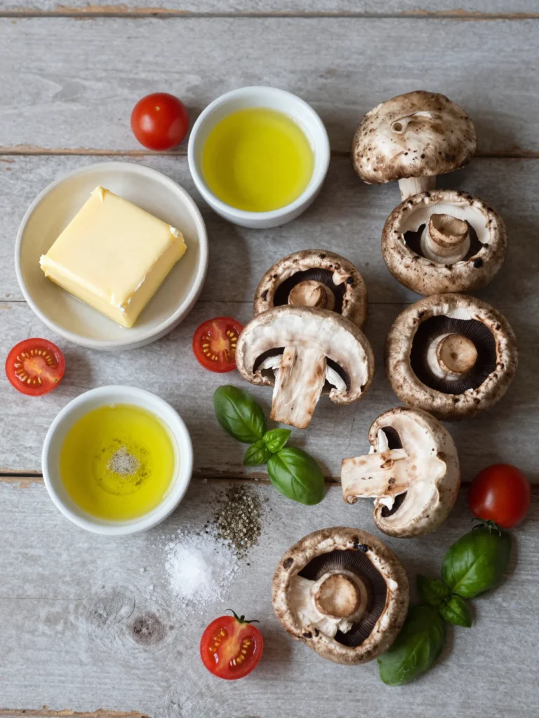 Grilled Portobello Pizza