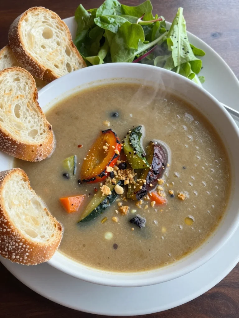 Grilled Veggie Soup