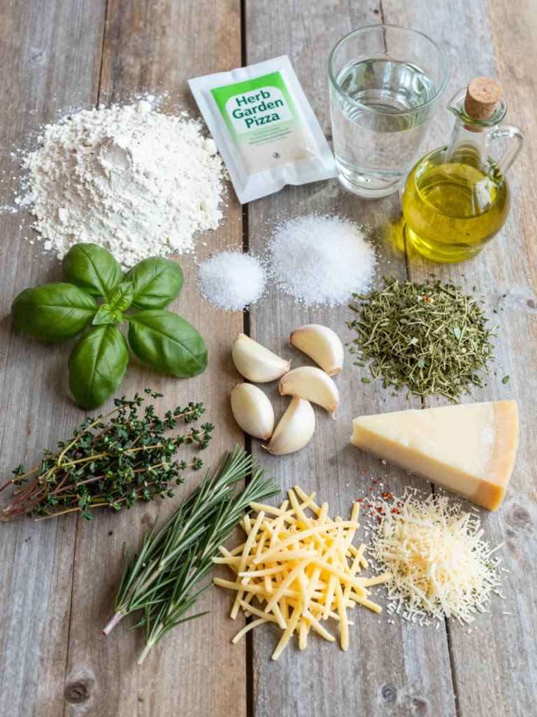 Herb Garden Pizza