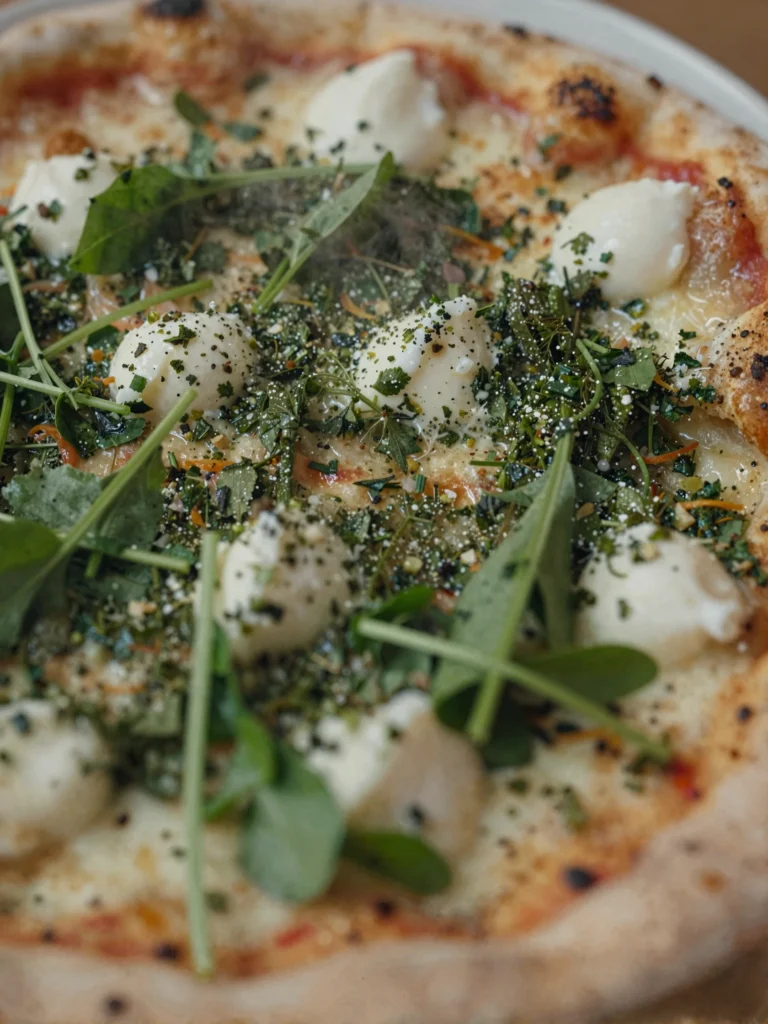 Herb Garden Pizza