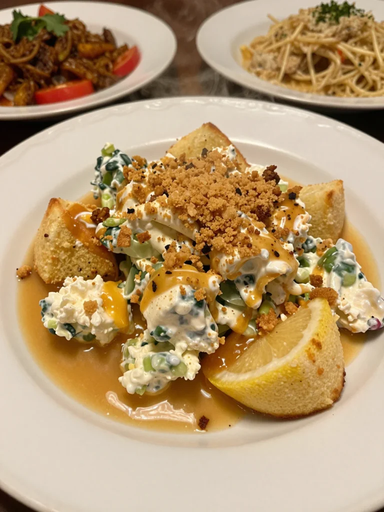 Honey Butter Lemon Cake Salad