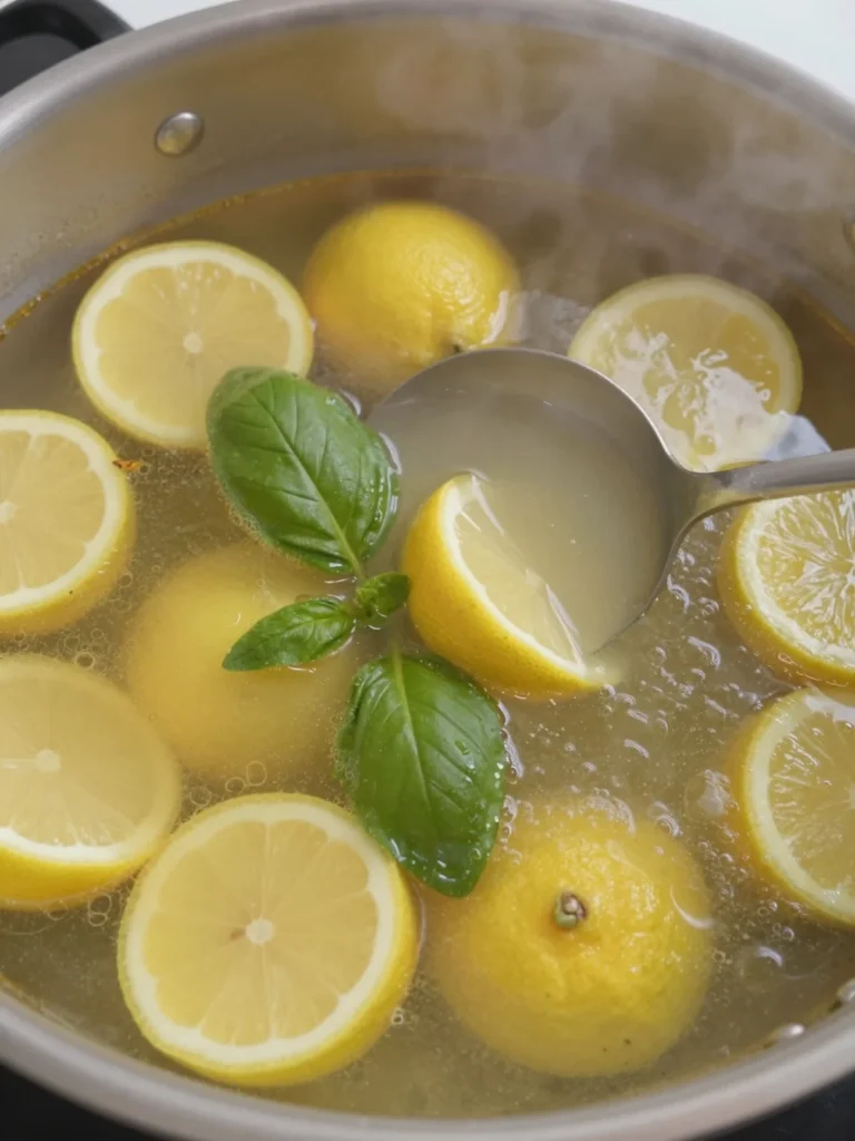 Lemon Basil Soup