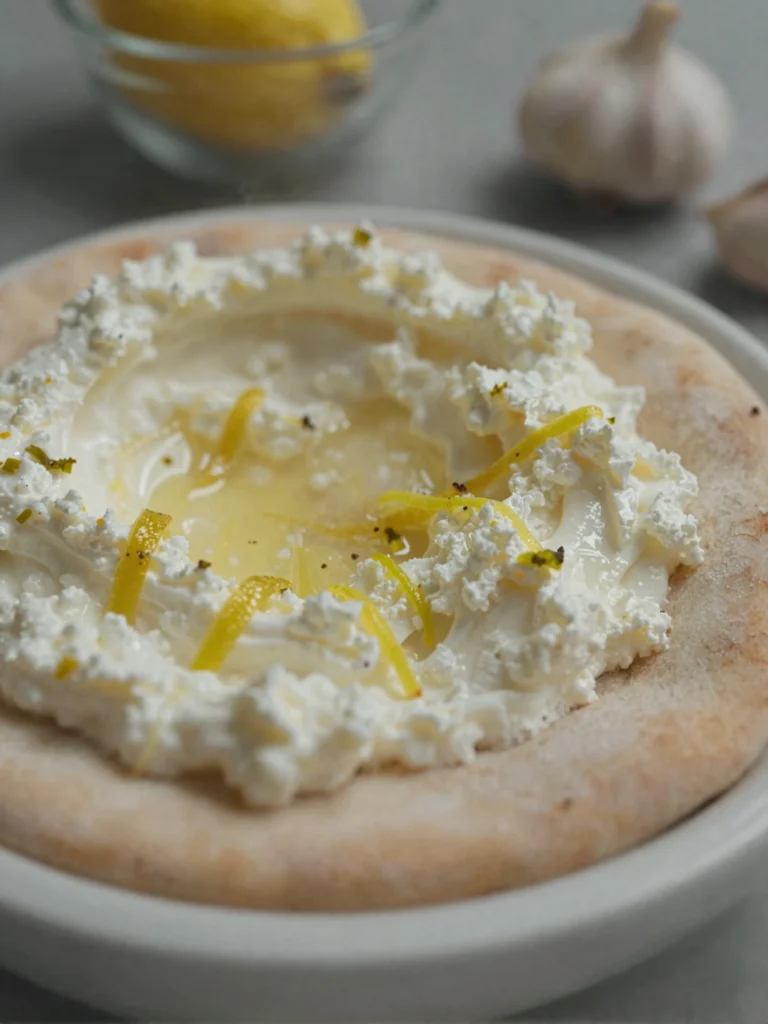 Lemon Ricotta White Pizza