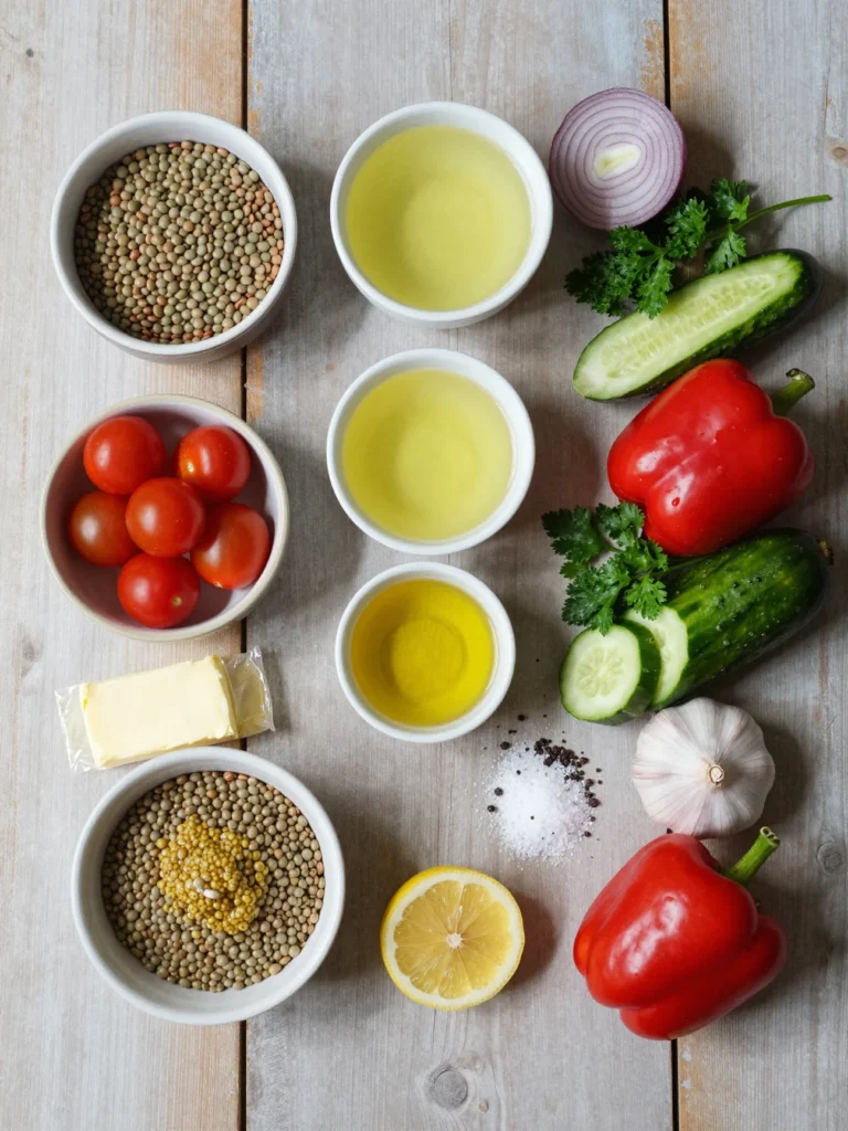 Lentil Bowls Salad