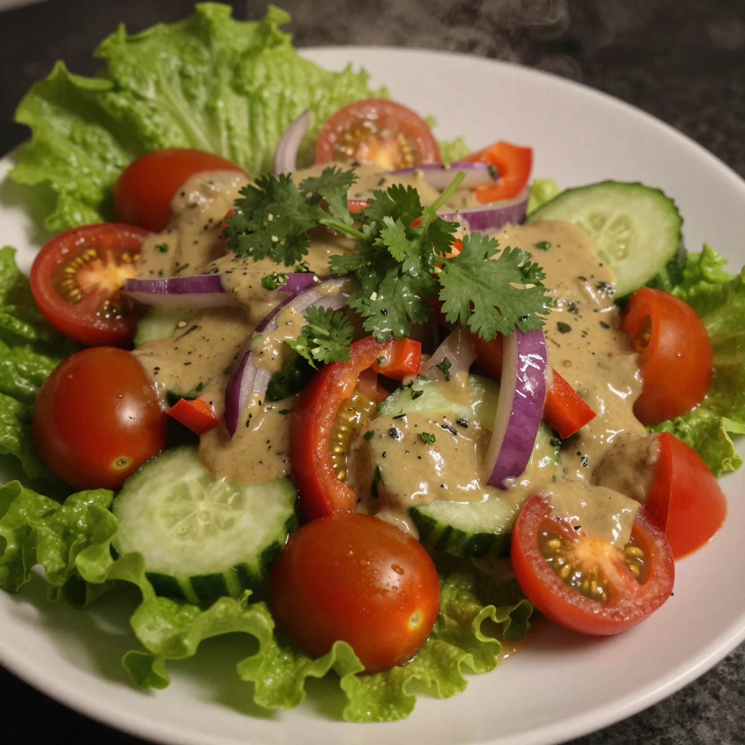 Life Changing Masala Sauce Salad