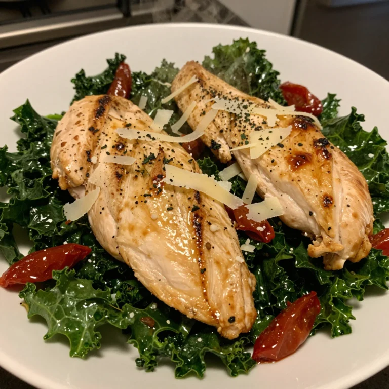 Marinated Kale Chicken Bowls Sun Dried Tomato Salad