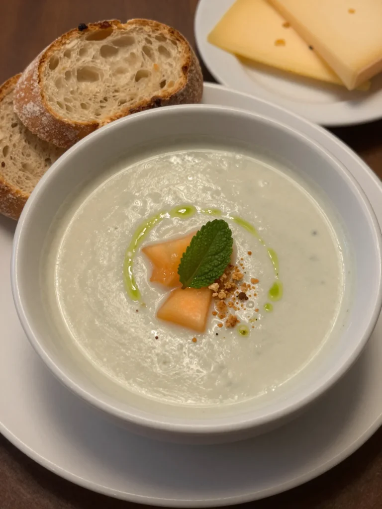 Melon Mint Soup