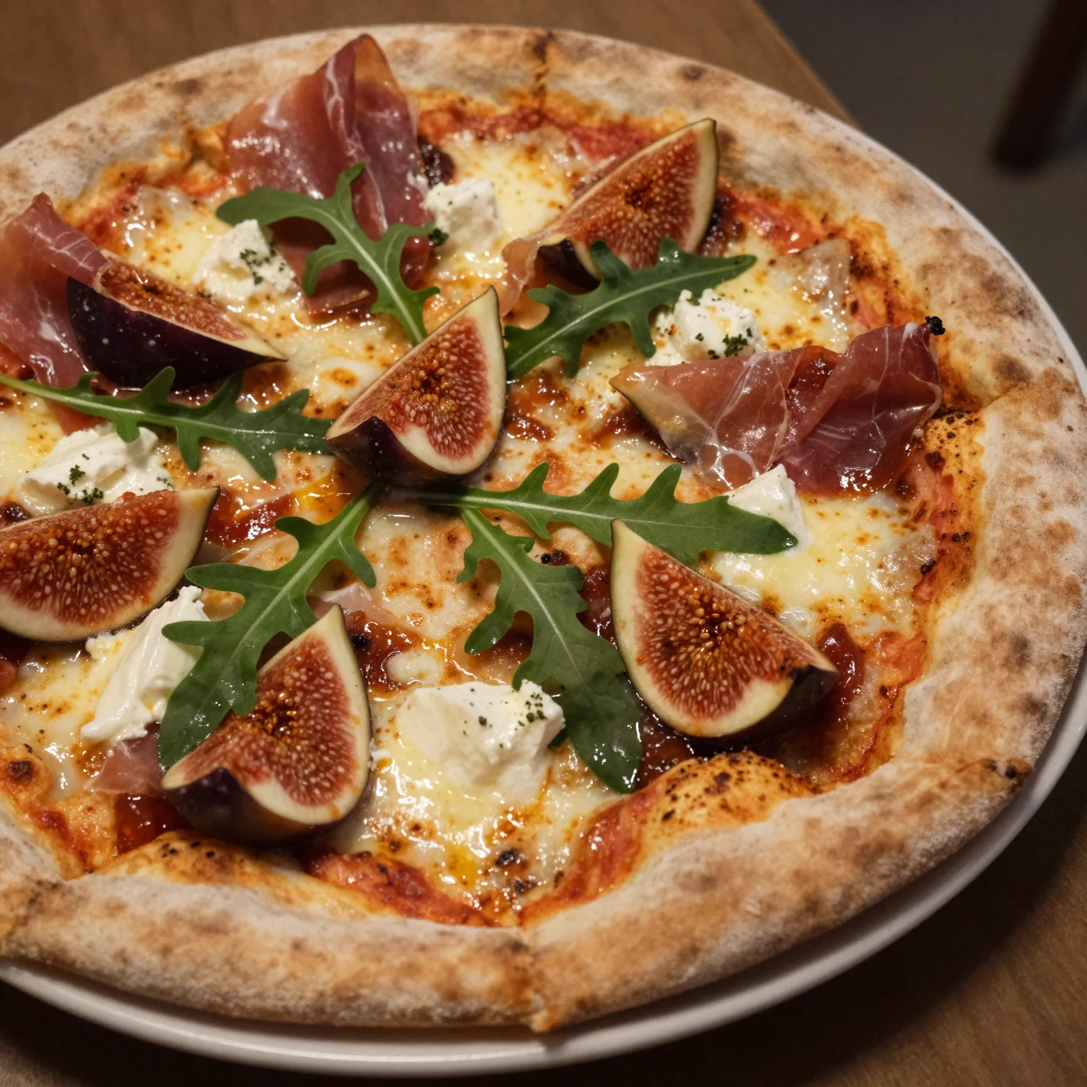Prosciutto Fig Jam Pizza