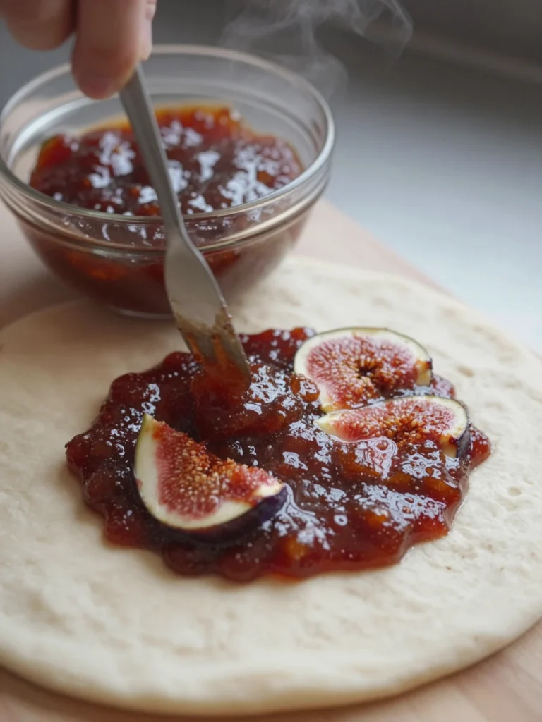 Prosciutto Fig Jam Pizza