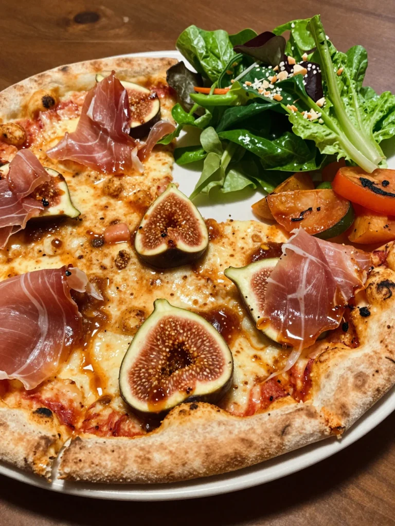 Prosciutto Fig Jam Pizza