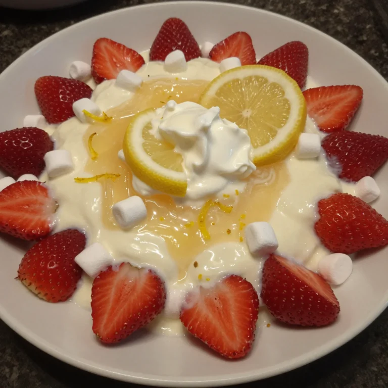 Real Strawberry Lemonade Salad