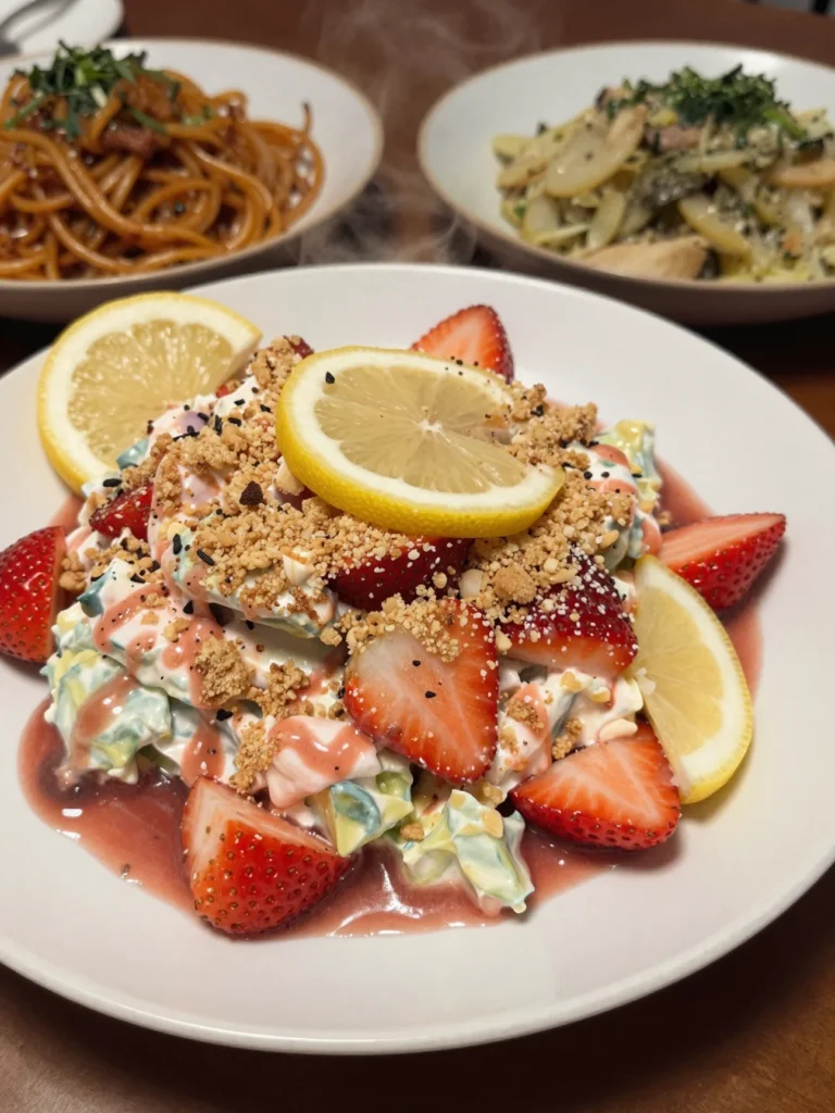 Real Strawberry Lemonade Salad