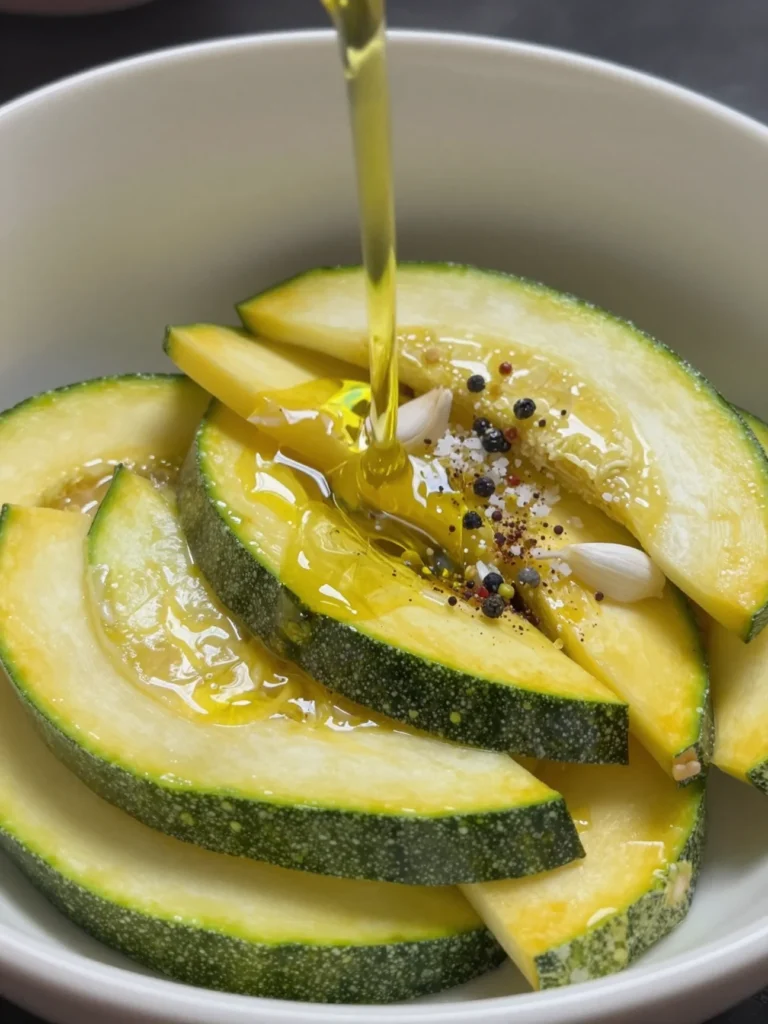 Summer Squash Flatbread Pizza