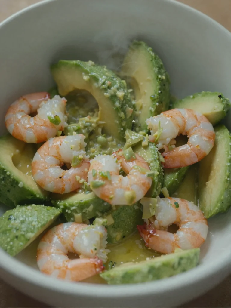 Super Quick Avocado Shrimp Salad