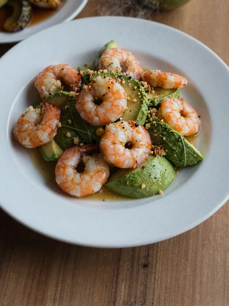 Super Quick Avocado Shrimp Salad