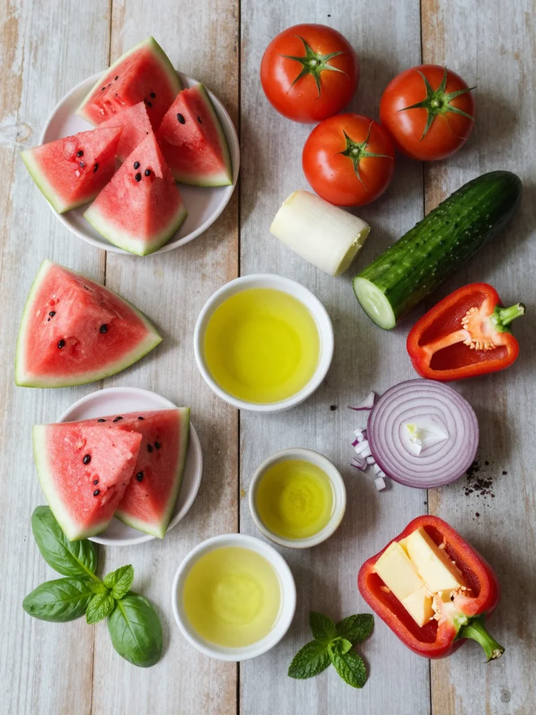 Tomato Watermelon Soup