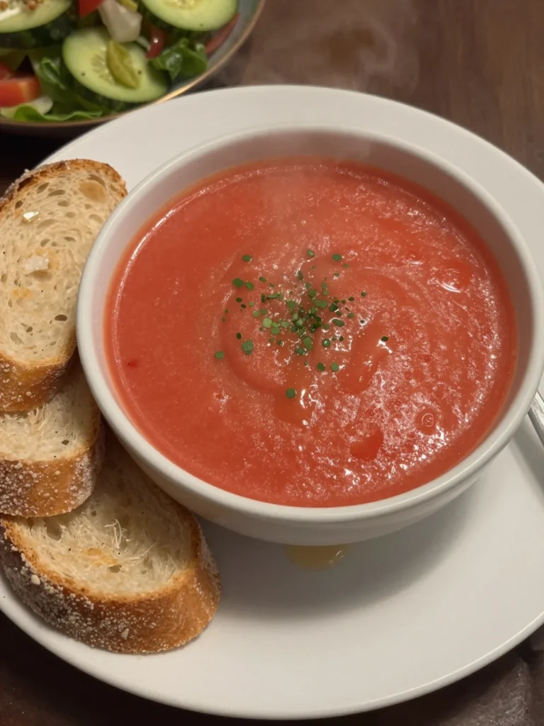 Tomato Watermelon Soup