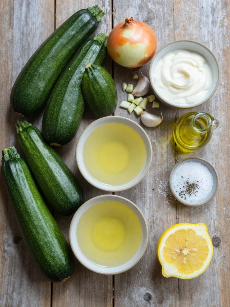 Zucchini Mint Soup
