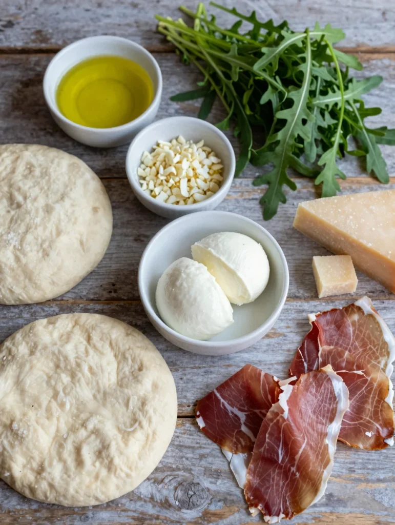 Arugula and Prosciutto Pizza