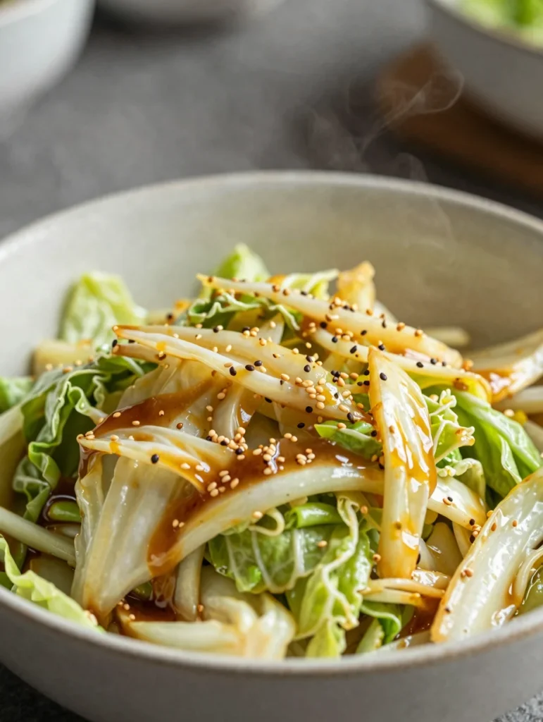 Asian Sesame Cabbage Salad