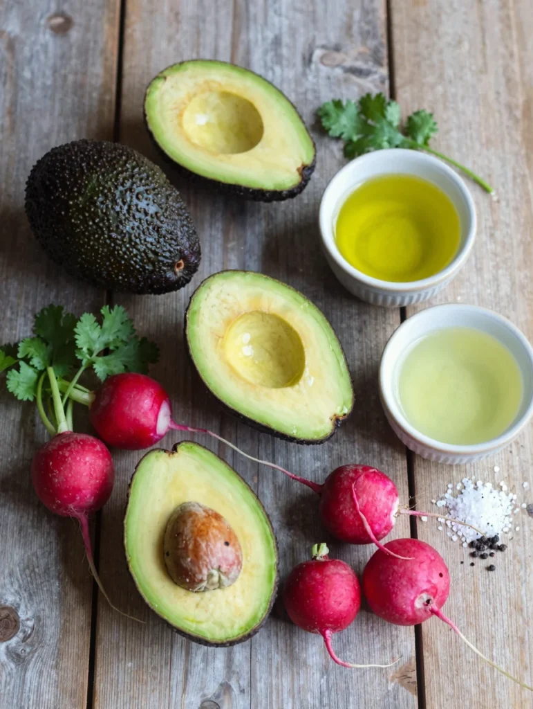 Avocado and Radish Salad