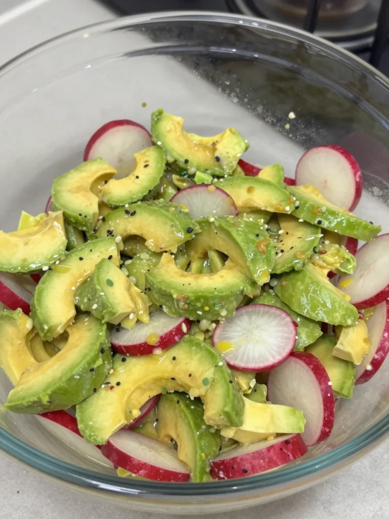 Avocado and Radish Salad