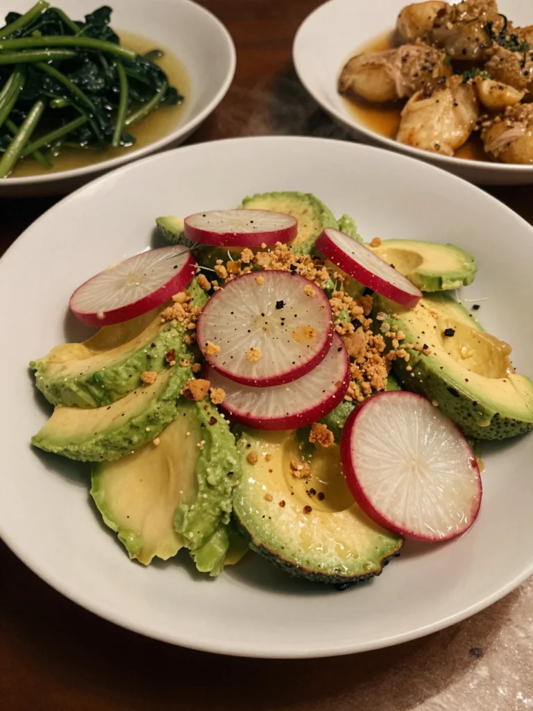 Avocado and Radish Salad