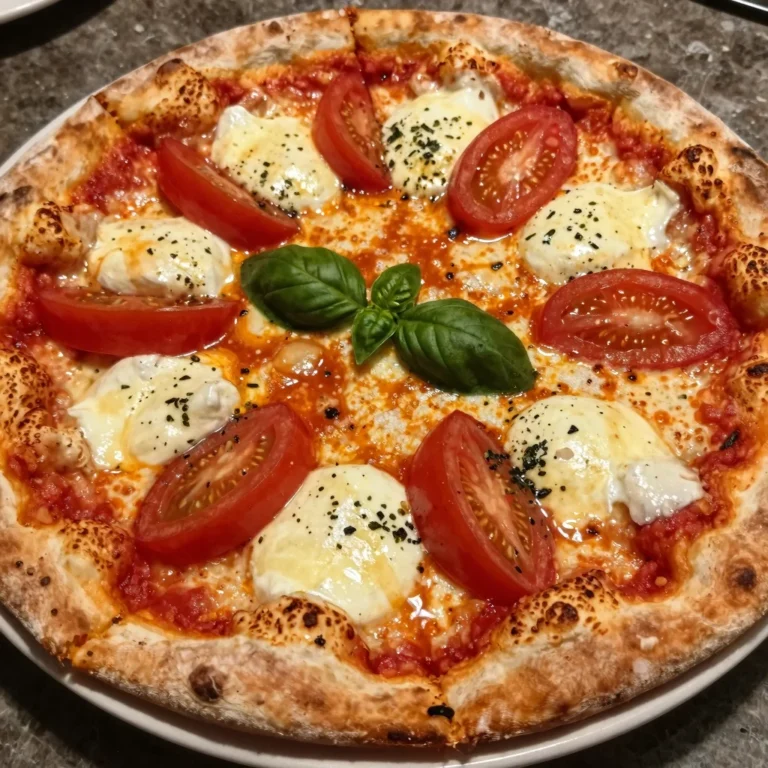 Cauliflower Crust Margherita Pizza