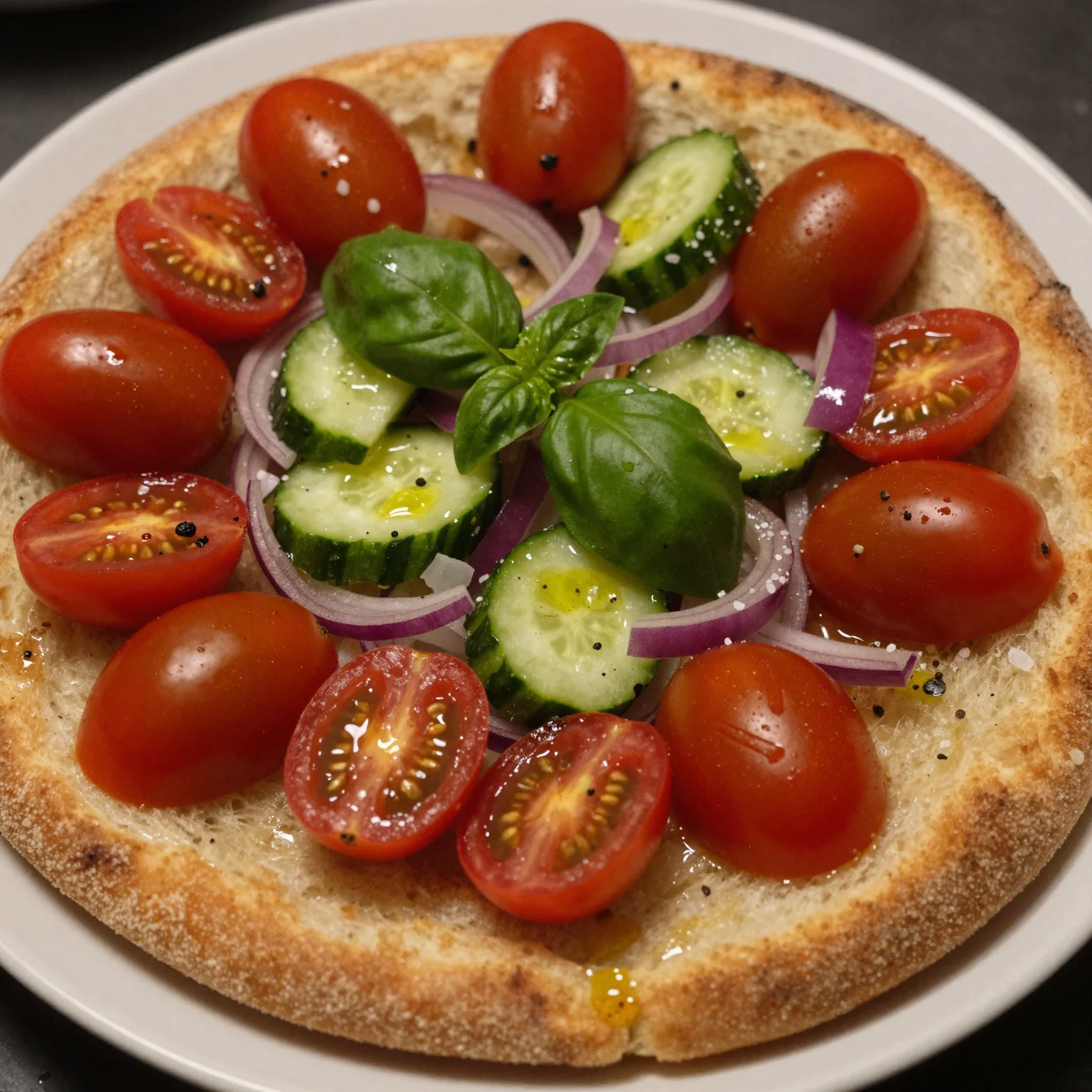 Cherry Tomato Panzanella