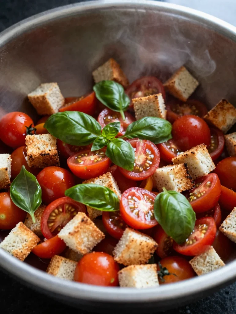 Cherry Tomato Panzanella