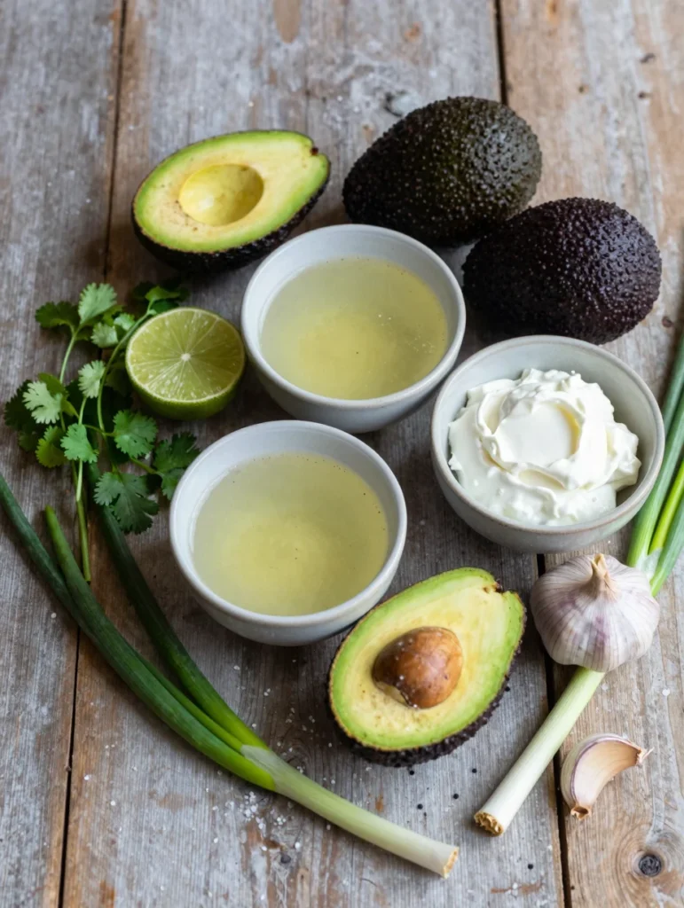 Chilled Avocado Soup