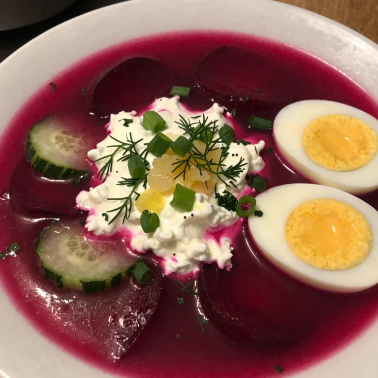 Chilled Beet Soup