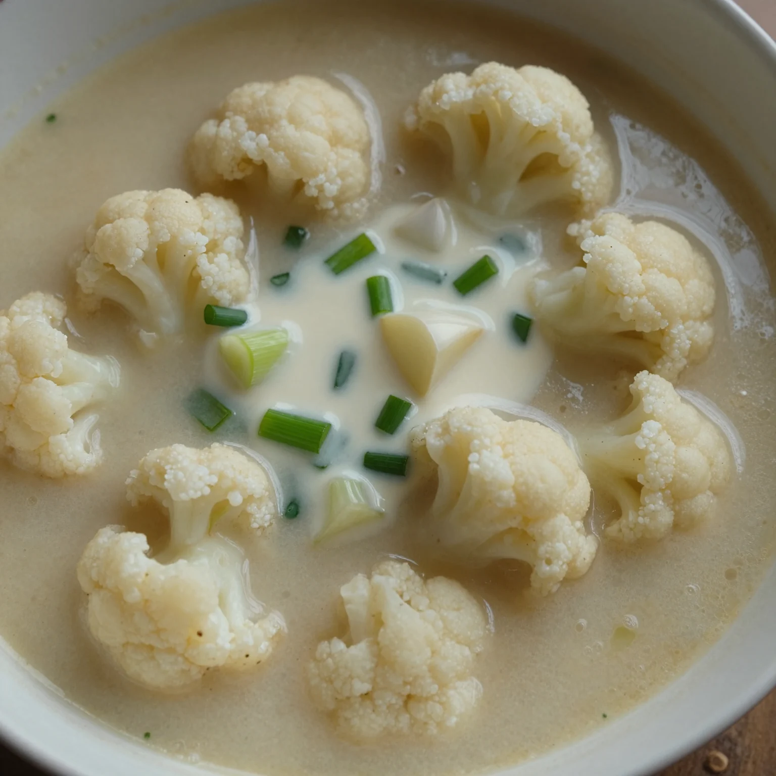 Chilled Cauliflower Soup