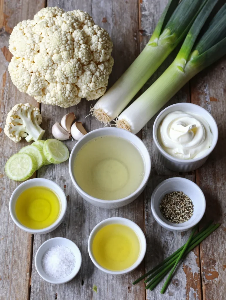 Chilled Cauliflower Soup