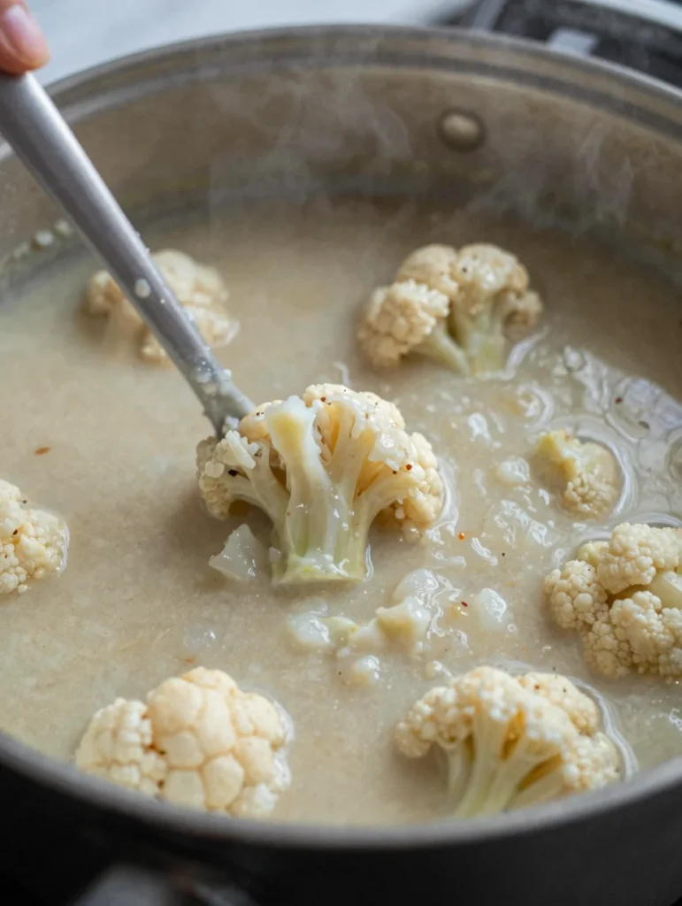Chilled Cauliflower Soup